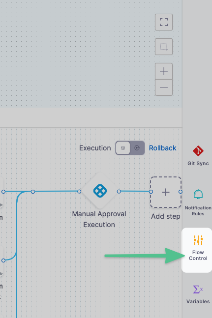 Flow Control option in a pipeline