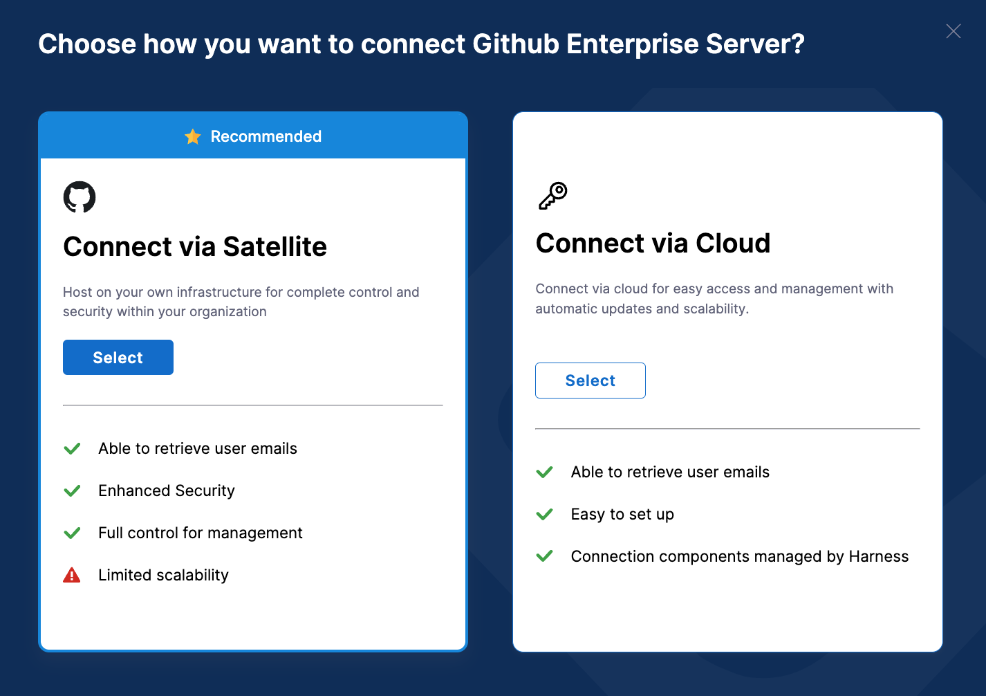 Connect via Cloud