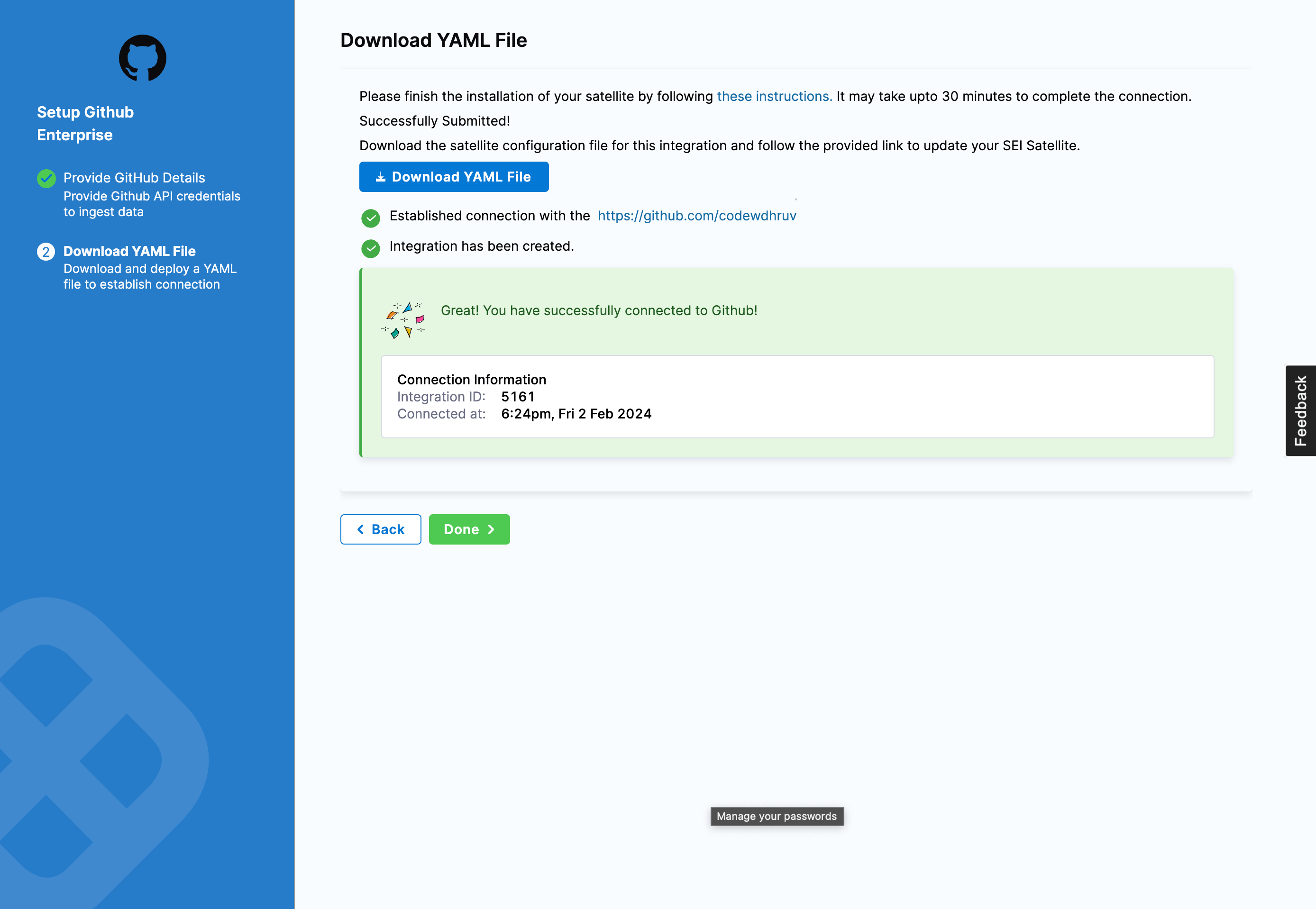 Download YAML File