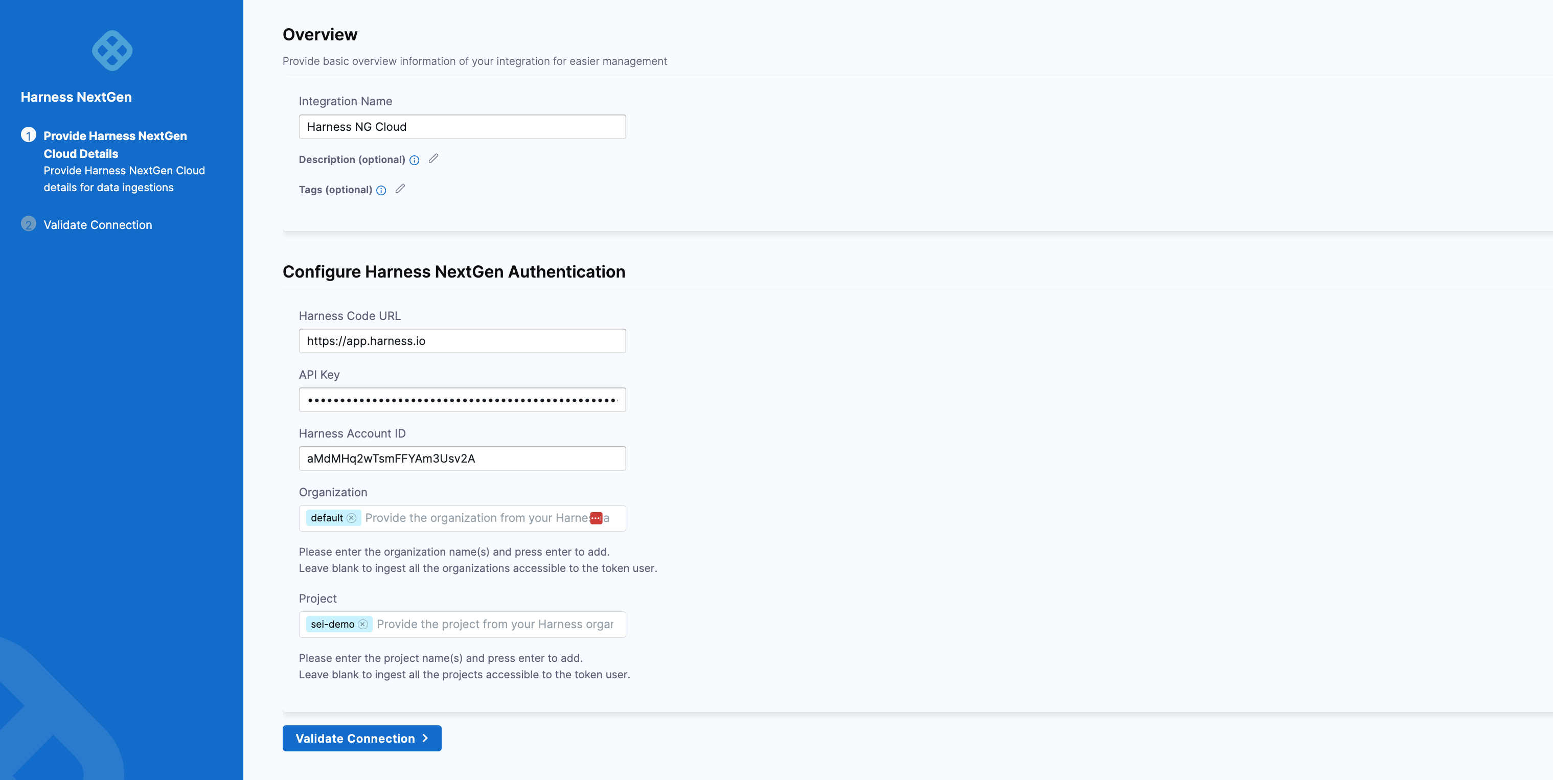 Validate Connection
